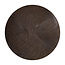 PTMD Wandornament Wiktor Bruin MDF rond swirl carved XL