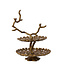 Light en Living Etagere 2 laags 37x35,5x53 cm BIRD  antiek brons