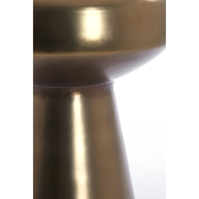 Light en Living Bijzettafel Ø29x47 cm DAKWA glanzend  bruin brons