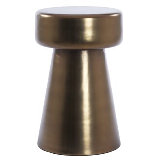 Light en Living Bijzettafel Ø29x47 cm DAKWA glanzend  bruin brons