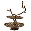 Light & Living Etagere 2 laags 37x35,5x53 cm BIRD  antiek brons