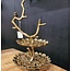 Light en Living Etagere 2 laags 37x35,5x53 cm BIRD  antiek brons