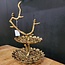 Light en Living Etagere 2 laags 37x35,5x53 cm BIRD  antiek brons