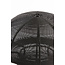 Light en Living Theelicht Ø20x24 cm MUSHROOM mat  zwart