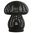 Light en Living Theelicht Ø15x18 cm MUSHROOM mat  zwart