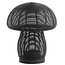 Light en Living Theelicht Ø20x24 cm MUSHROOM mat  zwart