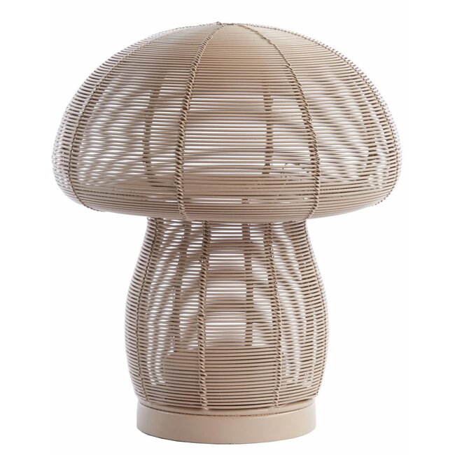 Light en Living Theelicht Ø20x24 cm MUSHROOM mat  beige