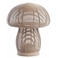 Light en Living Theelicht Ø20x24 cm MUSHROOM mat  beige