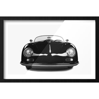 Wandkraft Porsche 356 Black