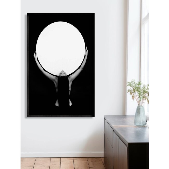 Wandkraft Femme Portant L’univers