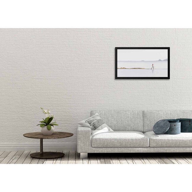 Wandkraft Running Boy