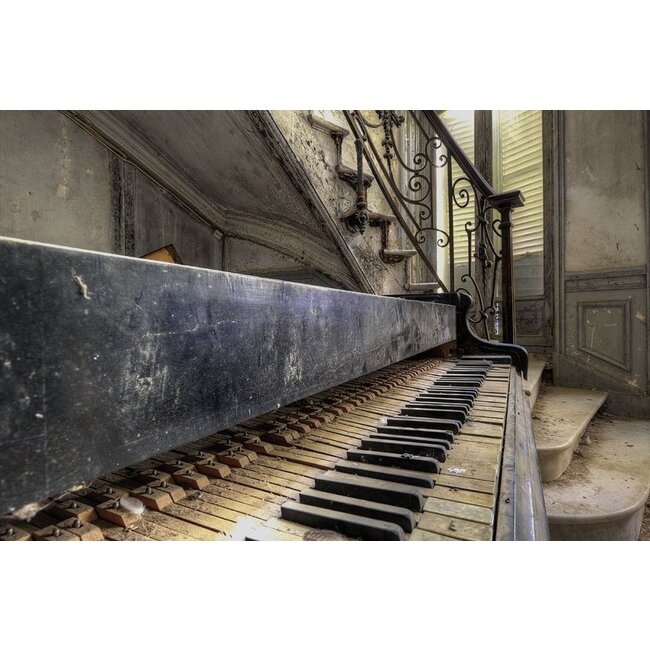 Wandkraft The Abandoned Piano