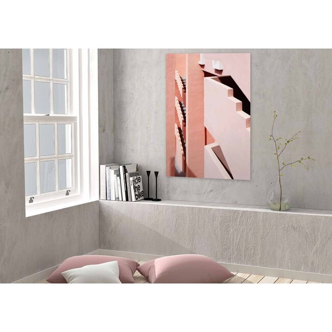 Wandkraft Soft colors  strong contrasts  La Muralla Roja