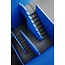 Wandkraft Stairway in cool blue  La Muralla Roja