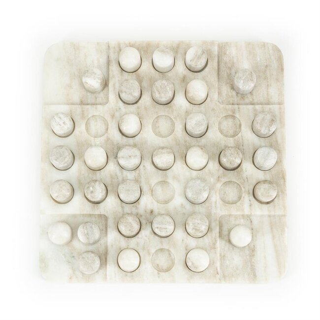 By Boo Bordspel Solitaire marmer