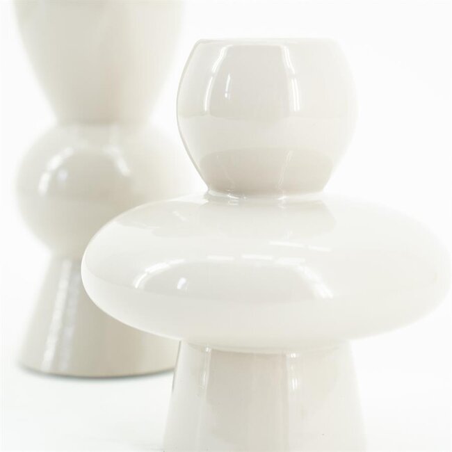 By Boo Kandelaar Barolo set van 2 metaal - beige