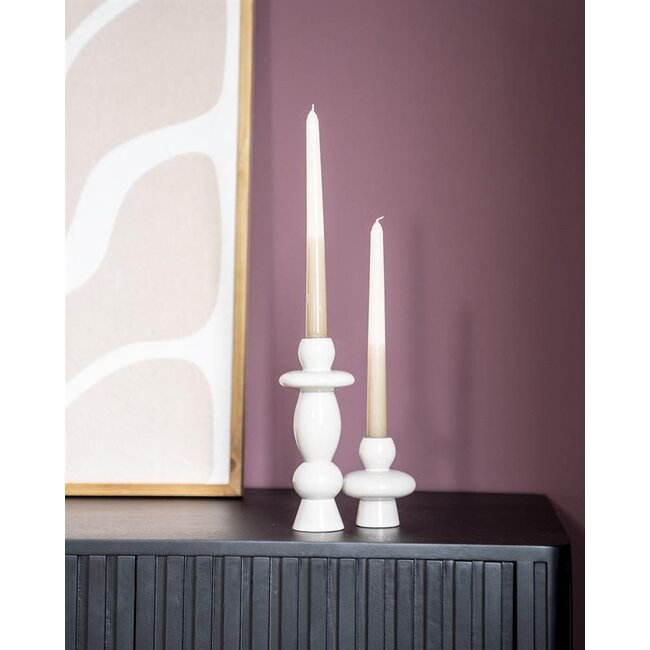 By Boo Kandelaar Barolo set van 2 metaal - beige