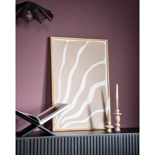 By Boo Kandelaar Barolo set van 2 metaal – oud roze