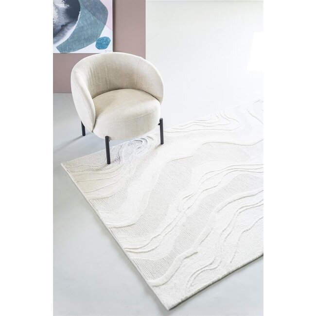 By Boo Vloerkleed Soil 160x230 cm - off white