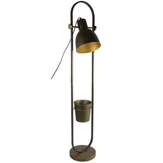 Countryfield Vloerlamp E27 Marcello brons