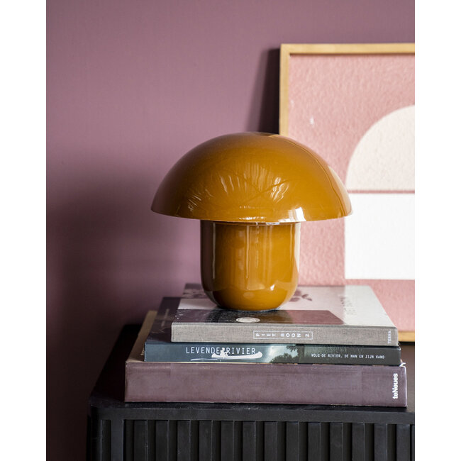 By Boo Tafellamp Toad – mosterd