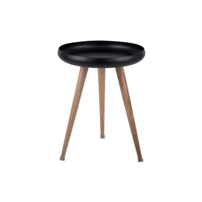 Leitmotiv Bijzettafel set van 3 Tripod met mangohouten poten