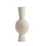 Light en Living Vaas 26x19x54 cm KAVANDU crème