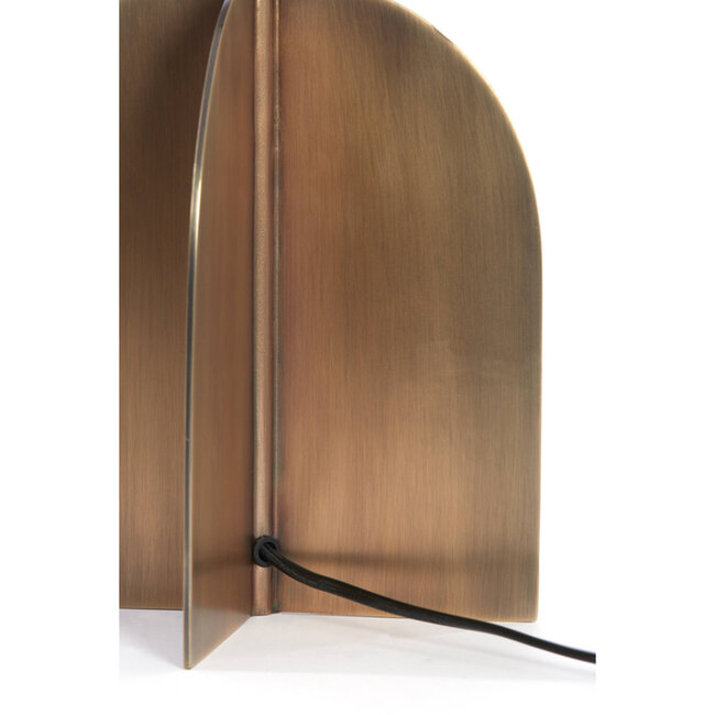 Light en Living Lampvoet 21x21x29 cm MOLAGO antiek  brons