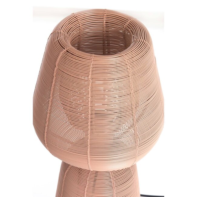 Light en Living Tafellamp Ø18x42 cm ABOSO licht terra