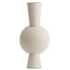 Light en Living Vaas 26x19x54 cm KAVANDU crème