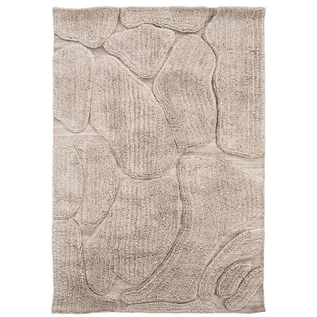 By Boo Vloerkleed Kala 200x300 cm - taupe