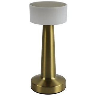 Countryfield Tafellamp Lampa goud / wit oplaadbaar