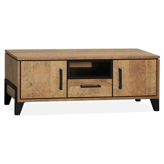 WoonMax Tv meubel Maldini Old teak - 2 deuren en 1 lade