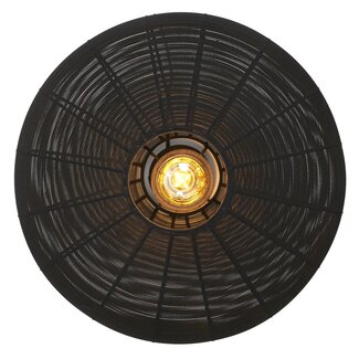 Light en Living Plafonnière Ø51x18 cm BAHALA mat  zwart Light en Living Plafonnière Ø51x18 cm BAHALA mat  zwart