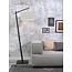 Good&Mojo Vloerlamp Andes bamboe zwart eco linnen licht