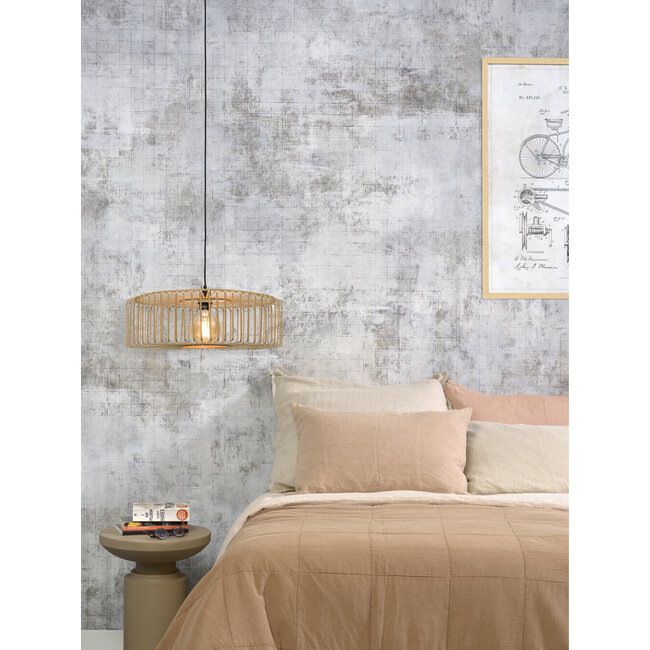 Good&Mojo Hanglamp Bromo bamboe Ø 60 naturel L