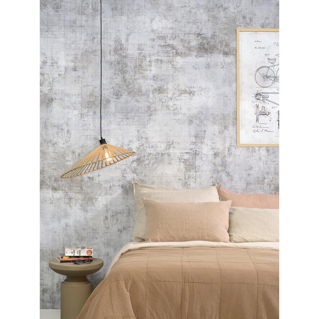Good&Mojo Hanglamp Bromo bamboe asymm. Ø 60 cm naturel L