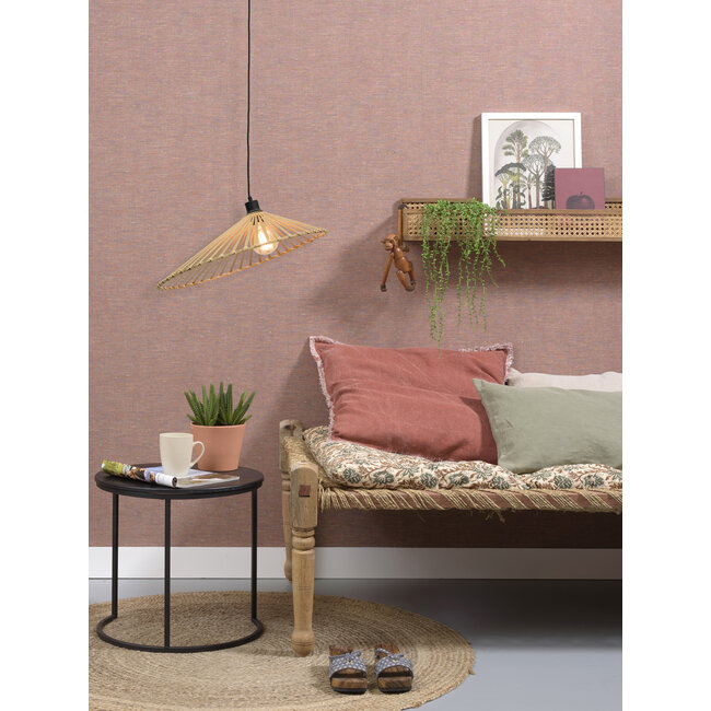 Good&Mojo Hanglamp Bromo bamboe asymm. Ø 60 cm naturel L