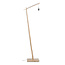 Good&Mojo Vloerlamp Cango bamboe naturel S 176 cm kap Ø 60 naturel