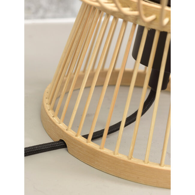 Good&Mojo Tafellamp Cango bamboe h.30x26cm naturel