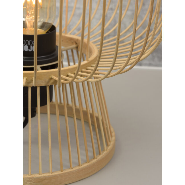 Good&Mojo Tafellamp Cango bamboe h.30x26cm naturel