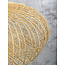 Good&Mojo Wandlamp Cango bamboe zwart/kap dia.60x25cm naturel L