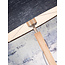 Good&Mojo Vloerlamp Fuji bamboe eco linnen zwart