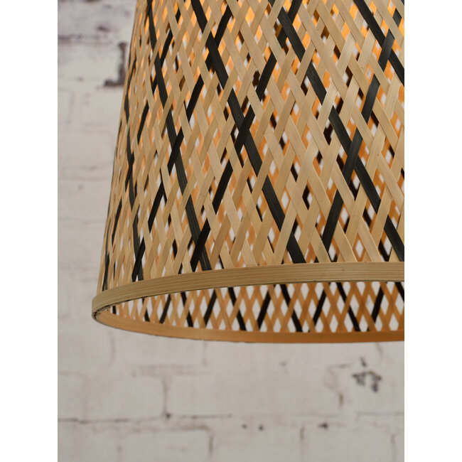 Good&Mojo Hanglamp Kalimantan bamboe/taps Ø34 S