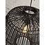 Good&Mojo Hanglamp Madagascar rotan dia.60xh.50cm zwart