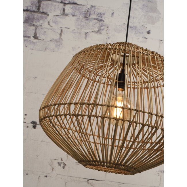 Good&Mojo Hanglamp Madagascar rotan dia.60xh.50cm naturel