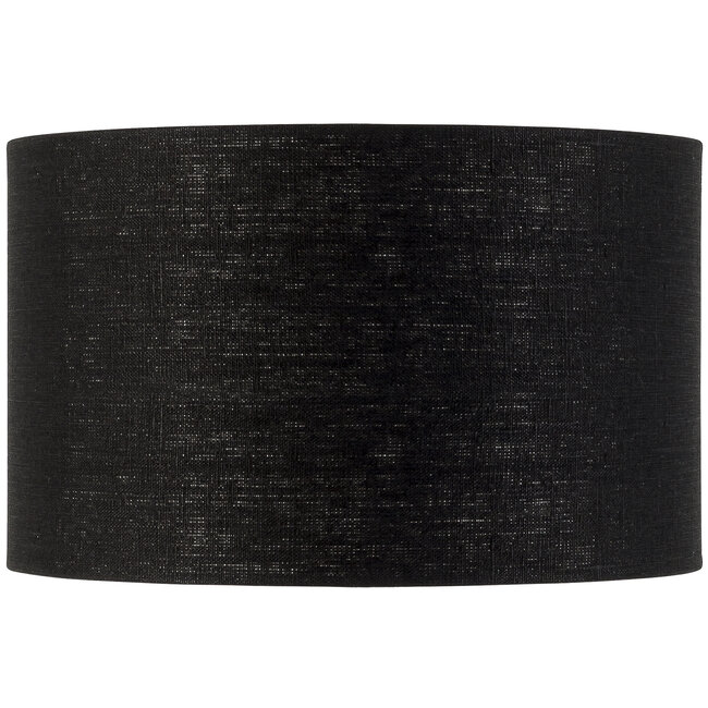 Good&Mojo Tafellamp bamboe 5-poot Kilimanjaro h.59cm/kap 32x20cm eco linnen zwart