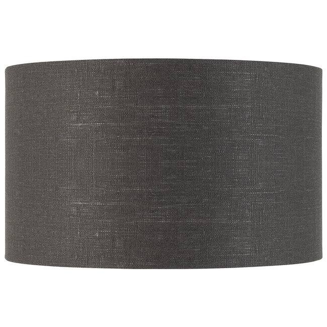 Good&Mojo Tafellamp bamboe 5-poot Kilimanjaro h.59cm/kap 32x20cm eco linnen donkergrijs