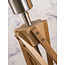 Good&Mojo Tafellamp bamboe 5-poot Kilimanjaro h.59cm/kap 32x20cm eco linnen licht