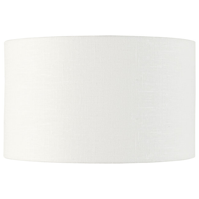 Good&Mojo Tafellamp bamboe 5-poot Kilimanjaro h.59cm/kap 32x20cm eco linnen wit